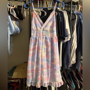 JapanLA Sanrio Little Twin Stars Pastel Dress Made in USA